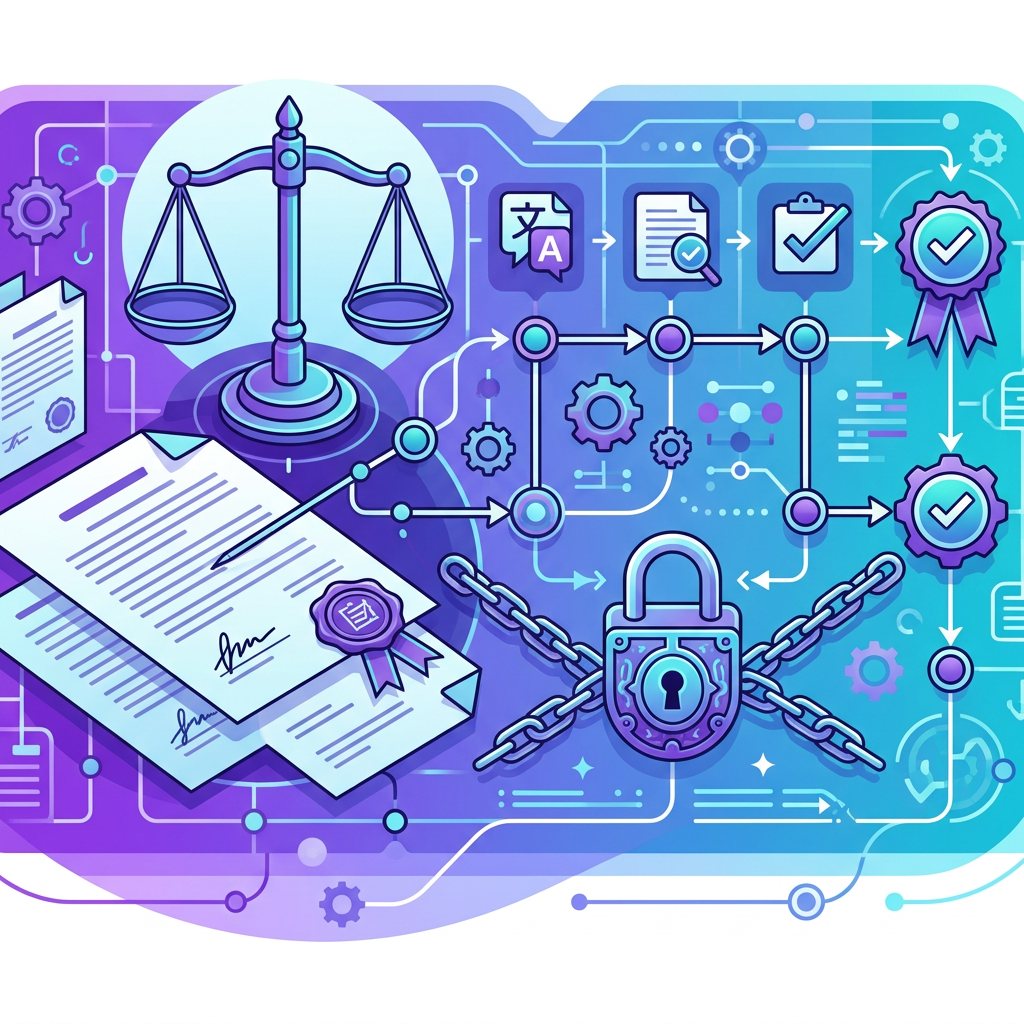 AI in Legal Document Localization: Accuracy, Audit, and Custody