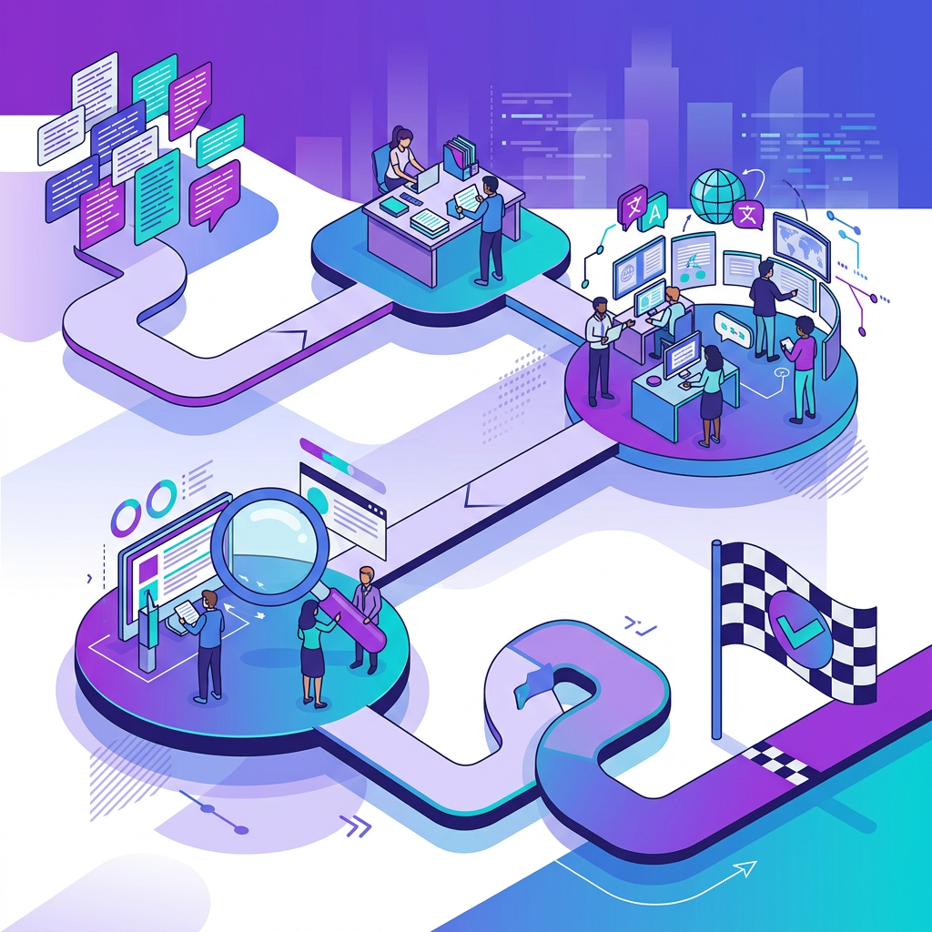 End-to-End Text Localization Workflow: From String Prep to QA