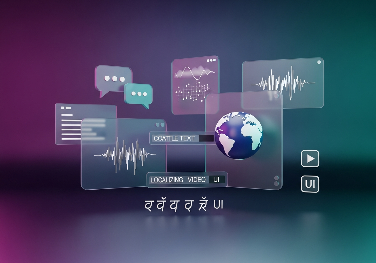 Multimodal Localization: Localize Text, Audio, Video & UI