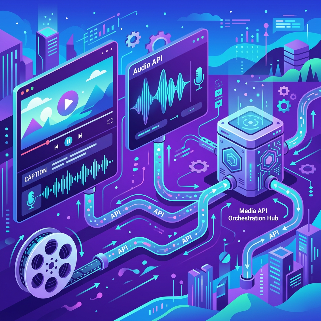 Video, Audio, and Subtitle Translation API Integration Flow
